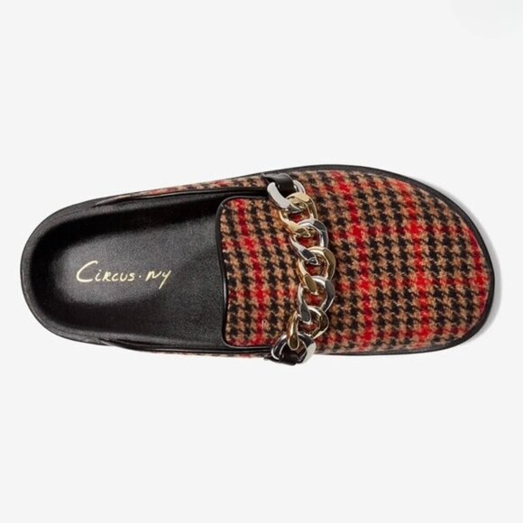 Circus NY by Sam Edelman Slip-on Loafers in Red Herringbone – Size 5M - Picture 6 of 8